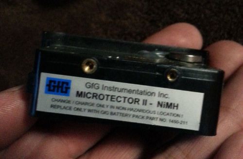 GFG Instrumentation Rechargable NiMH battery G450 G460 gas meter 1450-211