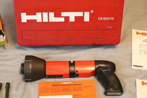 HILTI DX 600-N Heavy Duty Powder-actuated tool Refurbished Tested Ready to work!