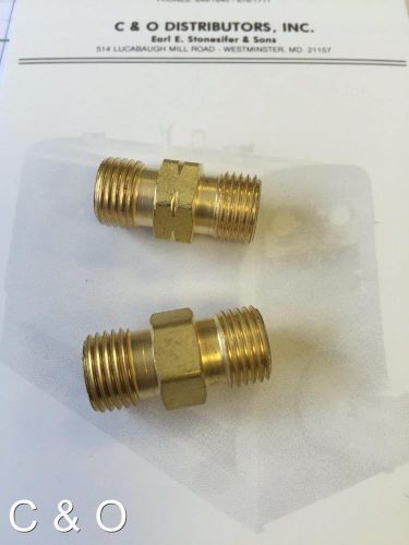 Twin torch hose coupler set - b size - oxygen acetylene / propane - join 2 hoses for sale