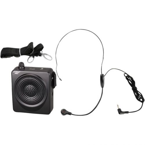 Pylepro Pwma50B Public Address System - 50 W Amplifier - 1 Speaker - Black
