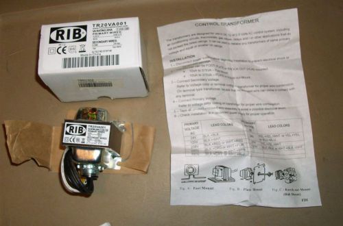 RIB E197146 Control Transformer, #TR20VA001