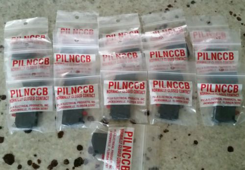 Pilla Contact Block, PILNCCB &amp; PILNOC ZBE-102 Normally Closed and Open Contact