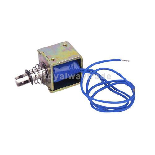 DC 12V Pull Type Open Frame Solenoid Electromagnet 1.5N Holding ZYE1-0826