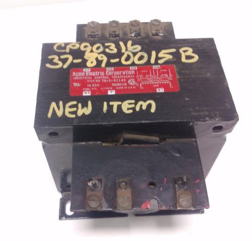 ACME ELECTRIC MACHINE TOOL TRANSFORMER TA-1-81149