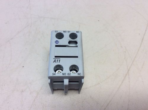 Allen bradley 100-f a11 auxiliary contact 1 no 1 nc 100f 100 for sale