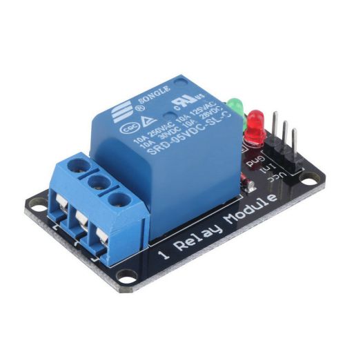 Effective Stable 1 Channel 5V Indicator Light LED Relay Module For Arduino E2