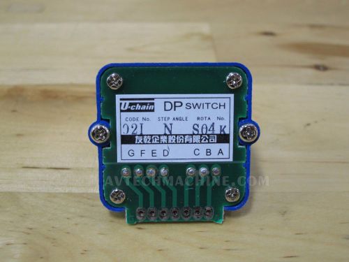 U-CHAIN ROTARY SWITCH DP02I-N-S04K 4 POSITION
