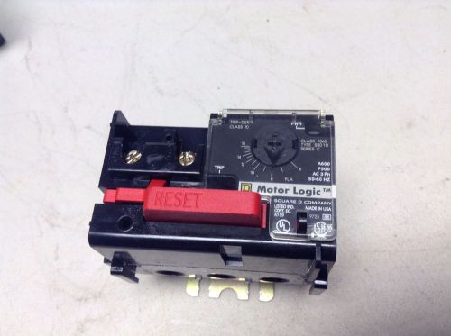 Square D 9065 SS010 Solid State Overload Relay 6-18 FLA 9065SS010 SS0 10 SSO