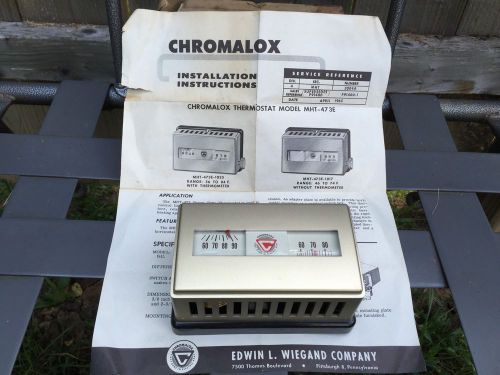 vintage Chromalox thermostat MHT-473E-new old stock