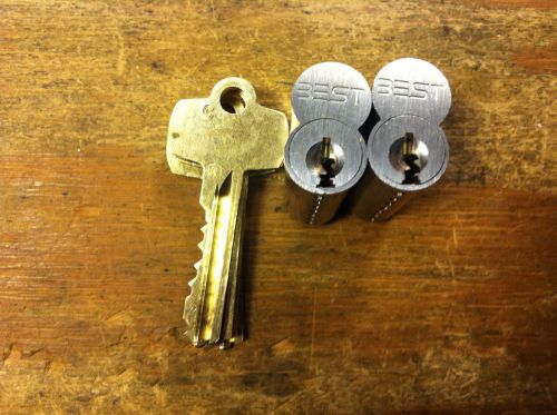 2-Best Lock K keyway cores keyed