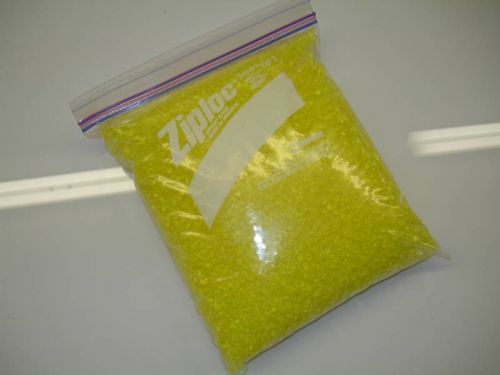Yellow vinyl plastic pellets 6 lbs, can be used in a cat genie for sale