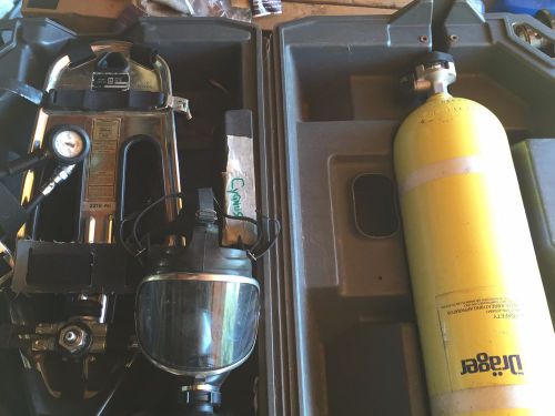 Draeger PA-80 Compressed Air Industrial SCBA  w/ Original Case, Carrier, Mask