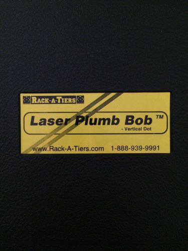 Rack-a-Tier Laser Plumb Bob, 88455 Vertical Dot