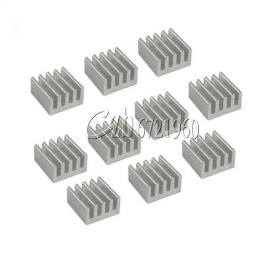 10pcs Aluminum Heat Sink  8.8x8.8x5mm for Computer Memory Chip LED Power IC