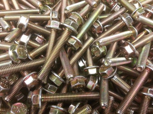 (1) m6-1.0 x 40 or m6x40 6mm x 40mm j.i.s. small head hex 10.9 yellow zinc for sale