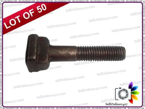 Heavy duty (lot of 50) m12 t- slot bolt thread for t- slot 14mm -60mm for sale