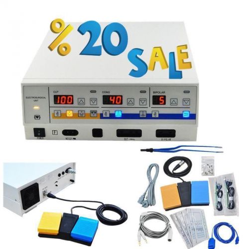 High frequency electrosurgical unit diathermy machine cautery leep machine+test+ for sale