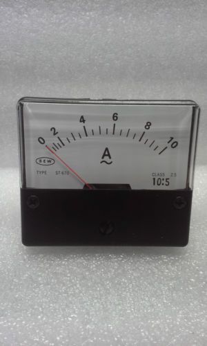 SEW ST-670 PANEL METER 2,5&#034; 0-10AAC.IN:CT0-5AAC.