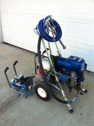 Graco gmax ii 5900 convertible airless paint sprayer--electric &amp; gas motors for sale