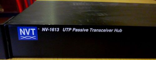 USED NVT VV-1613 UTP PASSIVE TRANSCEIVER HUB