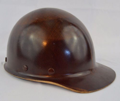 Vintage msa skullgard miners, steelworker, construction worker safety hard hat for sale