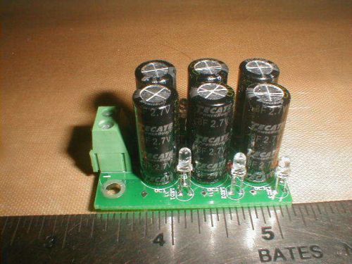 1.3 farad (6x8f) ultracapacitor module kit battery eliminator, car audio, solar for sale