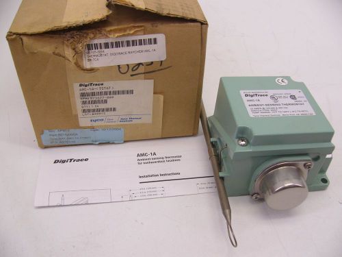 New!! tyco digitrace amc-1a ambient sensing thermostat never installed (b28) for sale