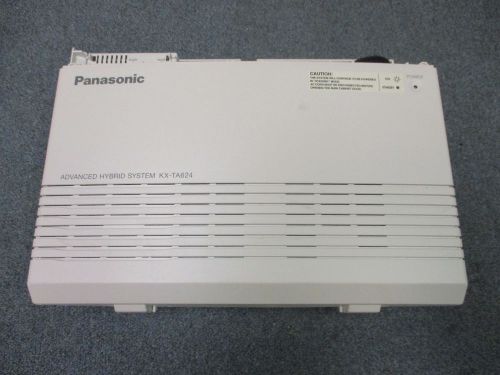 Panasonic KX-TA624 Advanced Hybrid Telephone System KSU 3 Lines x 8 Extensions