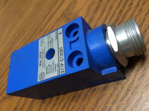 Allen Bradley 871P-C13CRT proximity switch sensor 40-132 VAC blue