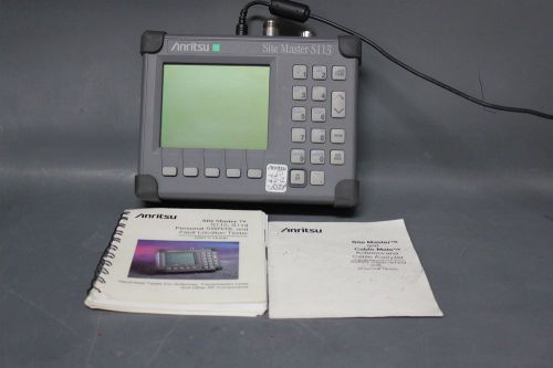 ANRITSU SITE MASTER CABLE &amp; ANTENNA ANALYZER SWR/RL METER WITH OPTION 5 S113
