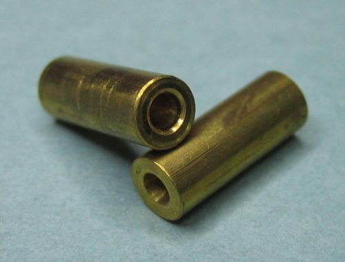 24 - pieces brass spacer standoff 1/2&#034;-long 3/16&#034;-o.d. 0.09&#034;-i.d. for sale