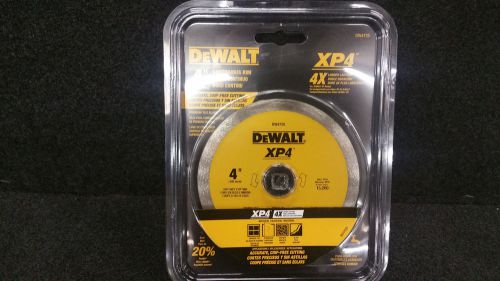 Dewalt XP4 Diamond Wet/Dry Continuous Rim 4&#034; Circular Saw Blade DW4735