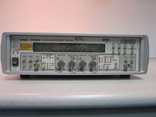 Tektronix sdh/sonet test set st2400a 2.4 gb/ all power on for sale
