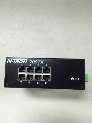 N-tron 708tx 8 port managed industrial ethernet switch for sale