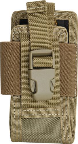 Maxpedition mx110k 5&#034; clip on phone holster khaki overall 5&#034; height 2.5&#034; width for sale