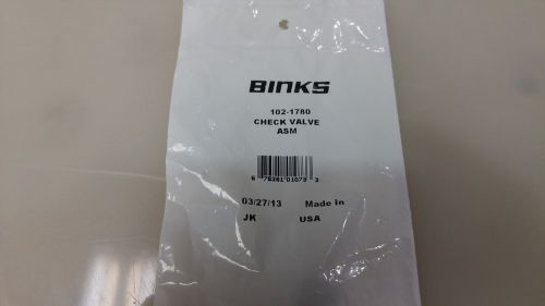 Binks 102-1780 check valve asm. Brand new for foam or gelcoat guns.