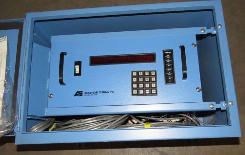 ACCU-SORT S-1000 BAR CODE TRACKING SYSTEM / SORTATION &amp; TRACKING (#602)