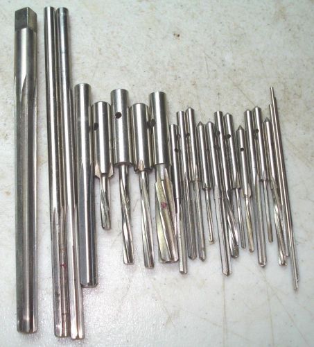 22 Reamers, Different Sizes, Used - HS