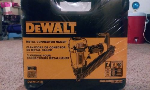 Dewalt Dwmc150 metal connector nailer, nib!!!