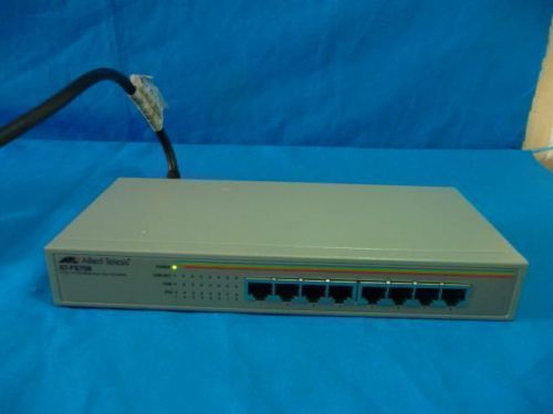 Allied telesis at-fs708 atfs708 8 port 10/100 mbps fast ethernet switch c for sale