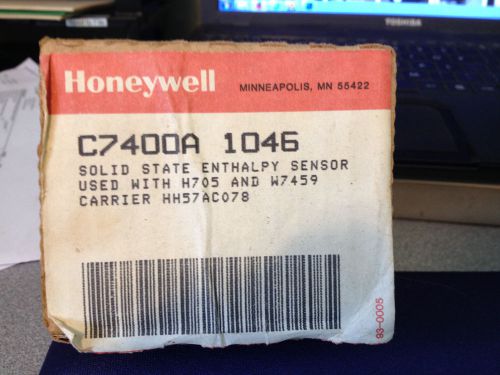 New Old Stock Honeywell C7400A 1046 Solid State Enthalpy Sensor HVAC hh57ac078