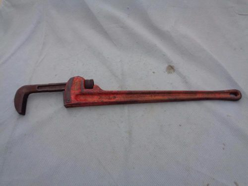 36&#034; ridgid pipe wrench industrial steel heavy duty for sale