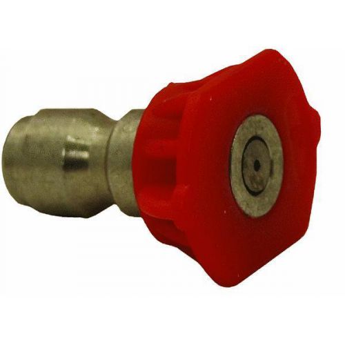 Red 0 deg pressure washer spray tip x 24   apache hose belting   99050010 for sale