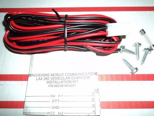 Bendix King Power Cable for BK Charger LAA 350 mobile Charger and Other BK Items