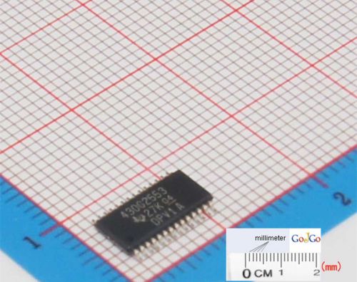 20 pcs/lot IC MSP430G2553IPW28, MIXED SIGNAL MICROCONTROLLER