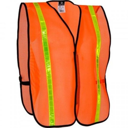 New Safety Vest Radians Universal Orange 1&#034; Tape SVO1