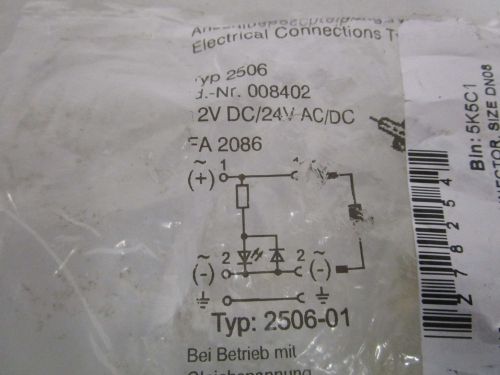 CONNECTOR 2506-01 *NEW OUT OF BOX*