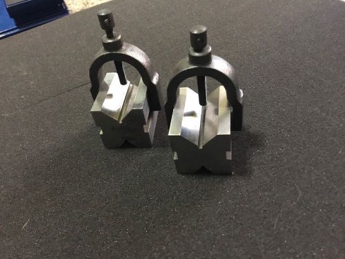 (LOT OF 2) LUFKIN NO. 905 V-BLOCK With Clamps