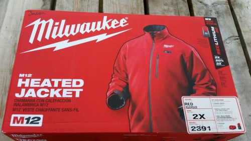 Milwaukee m12 2391 2xl heated coat, new in box