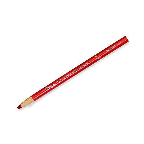 Sharpie 2059 Peel-Off China Marker, Red, 12-Pack